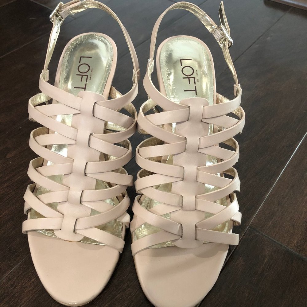Ann Taylor Loft Isla Strappy Slngs